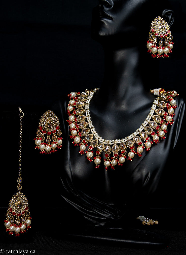 Reverse AD Necklace Set