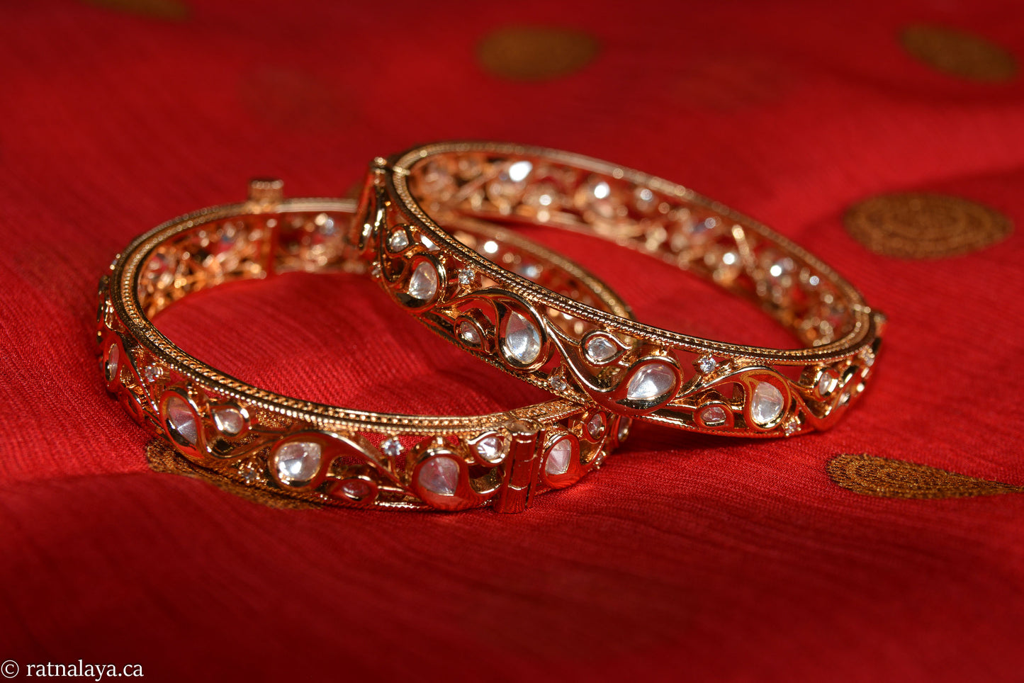 Tyani Gold-plated Bangles