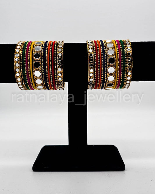 Multicolor Bangles Set