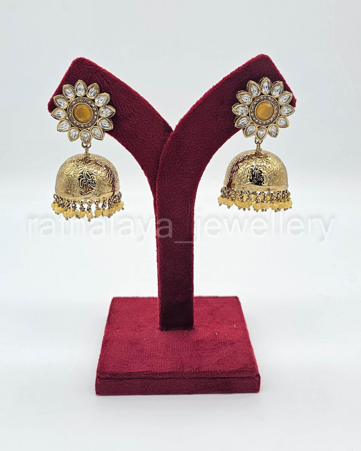 Flower Jhumka