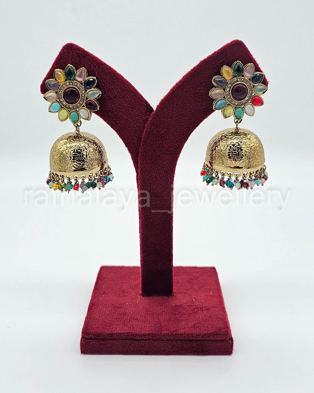 Flower Jhumka