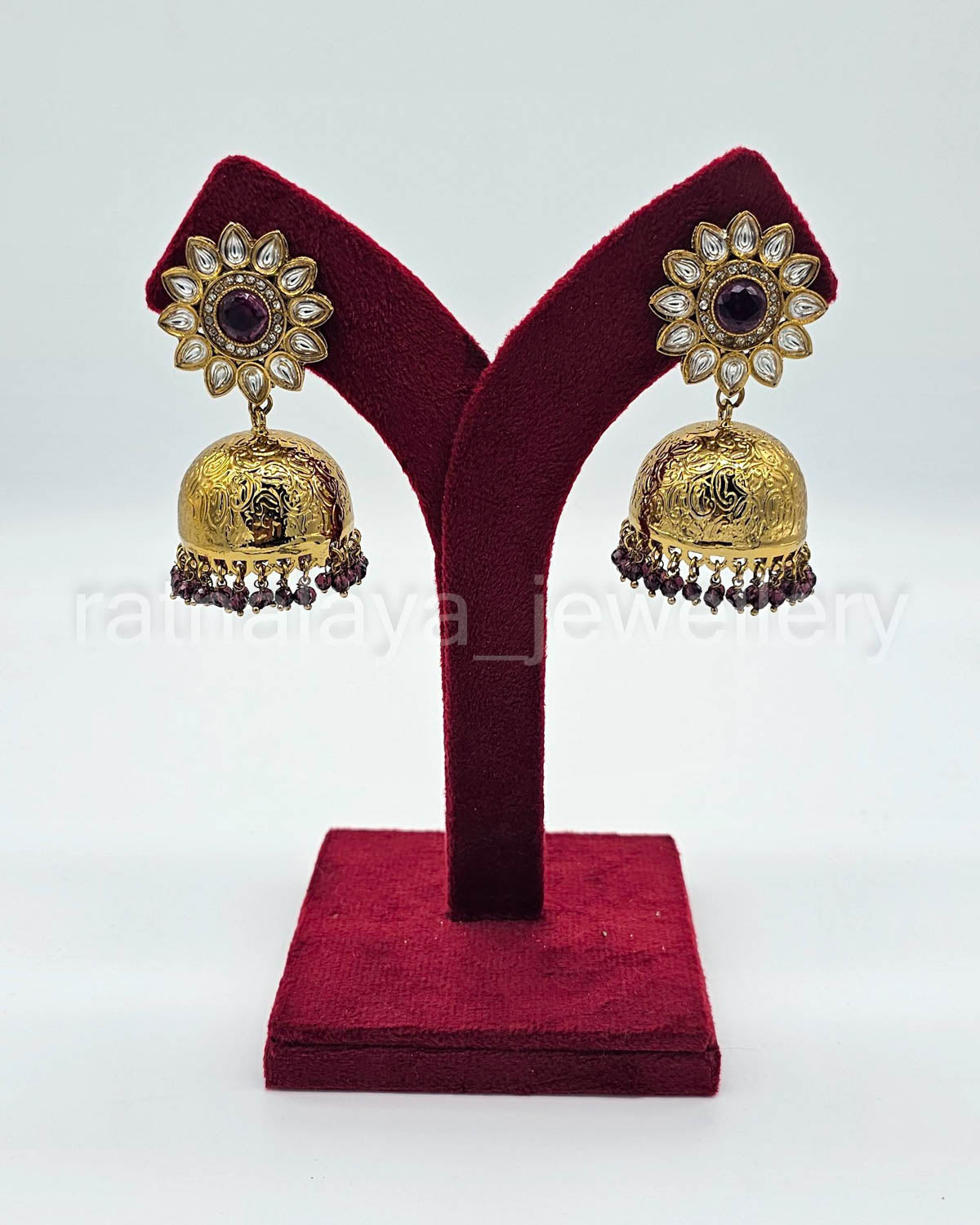 Flower Jhumka