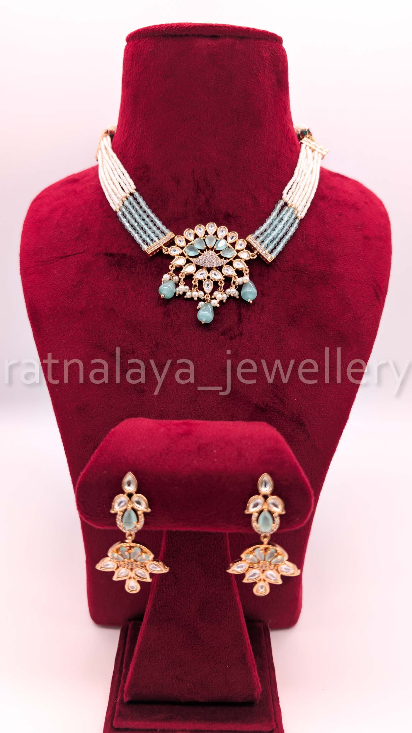 Beaded Tyani Necklace Set