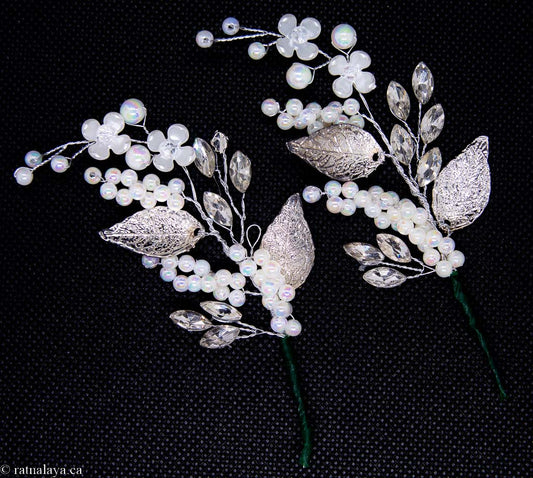 Crystal Hair Pins